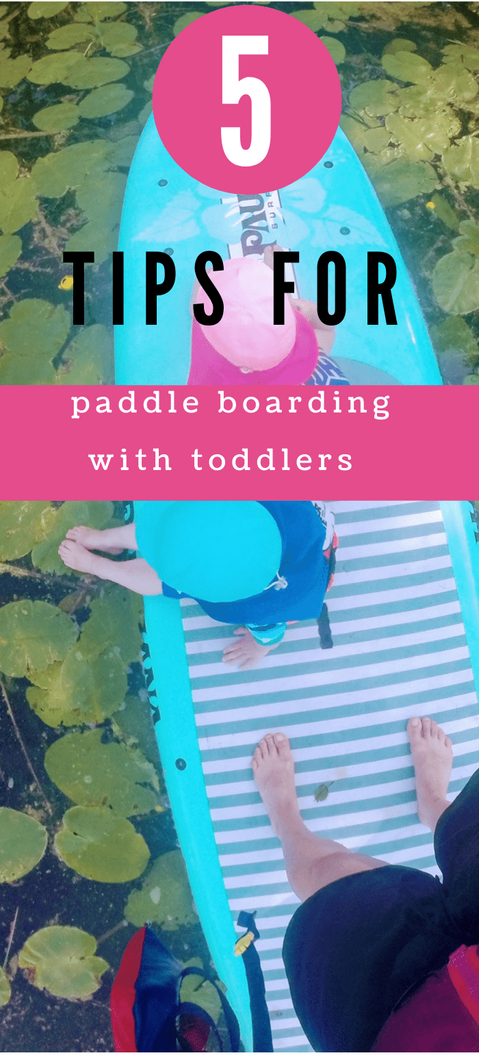 Paddle boarding with Kids