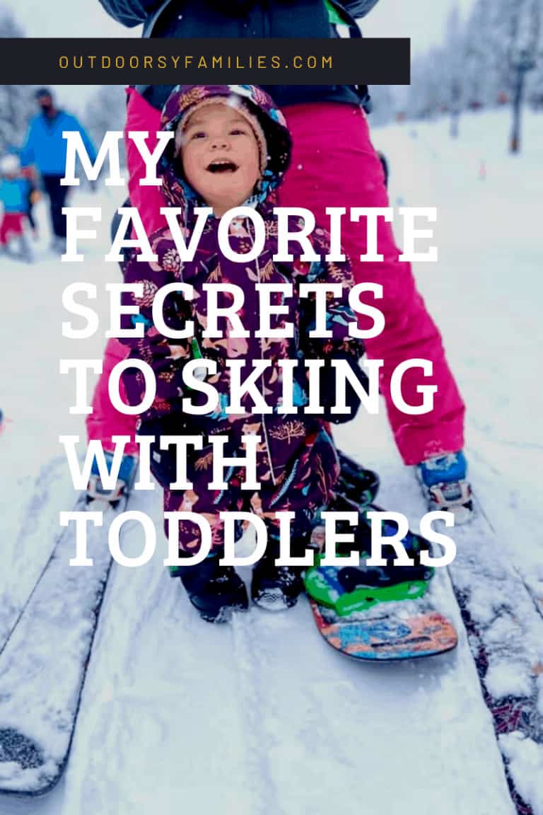 My favorite secrets to skiing with toddlers