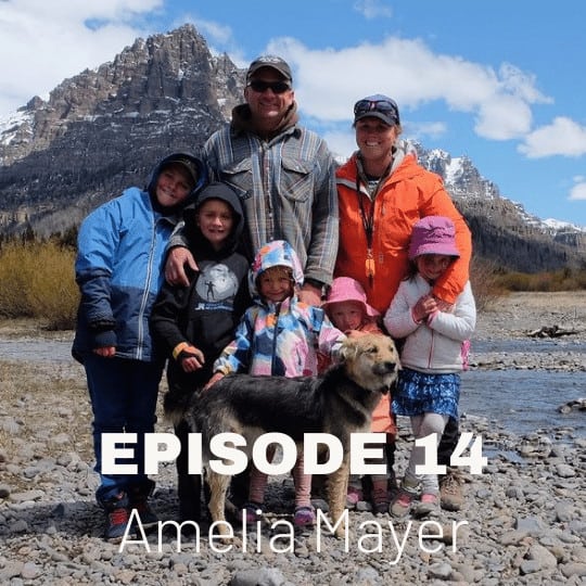 Exploring with a large family with Amelia Mayer
