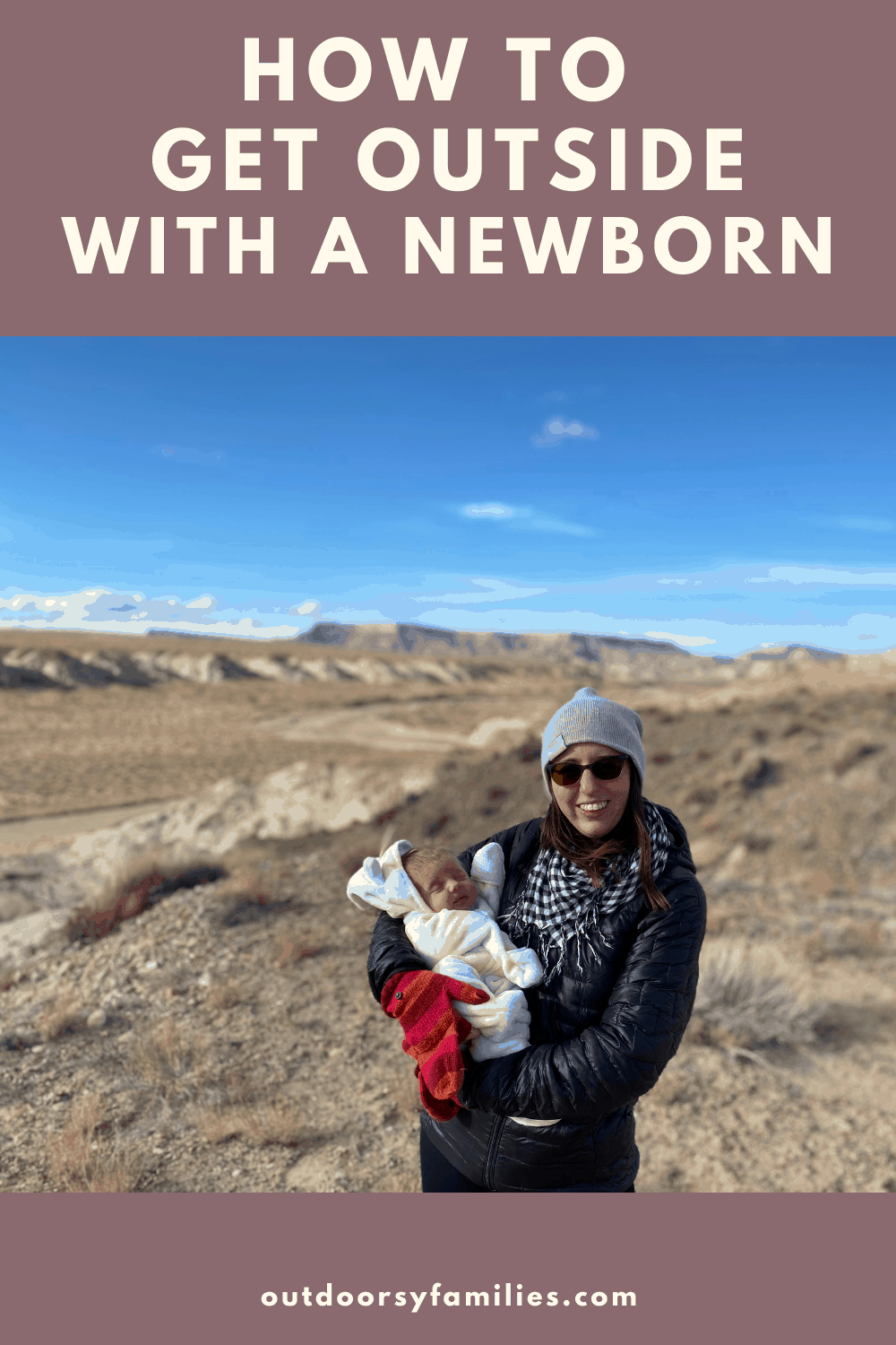getting outside with a newborn