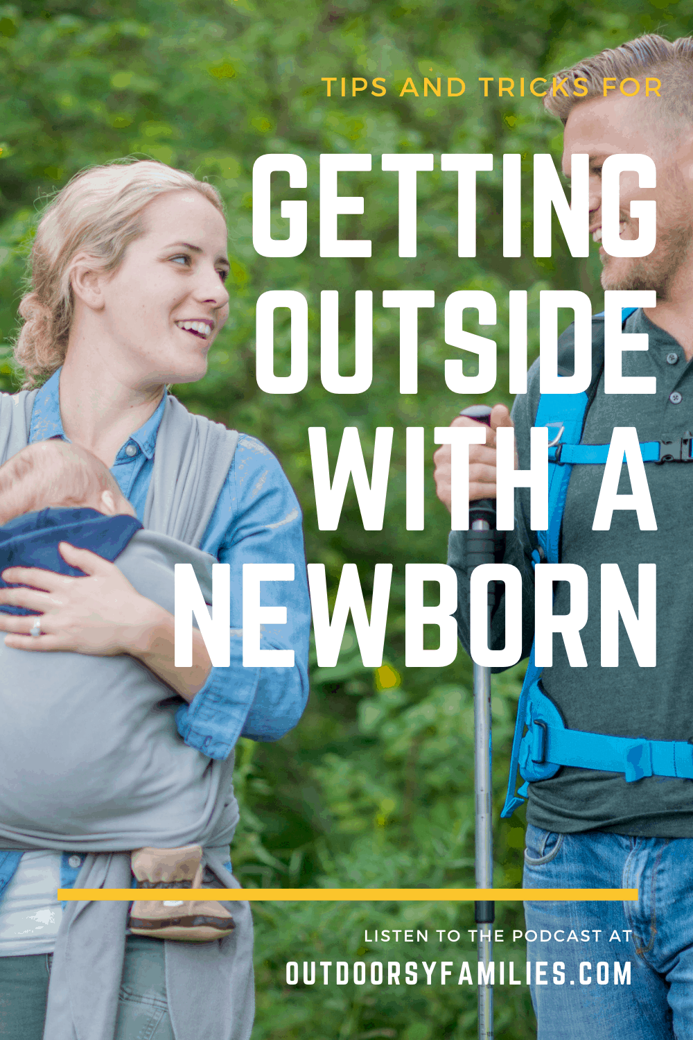 getting outside with a newborn