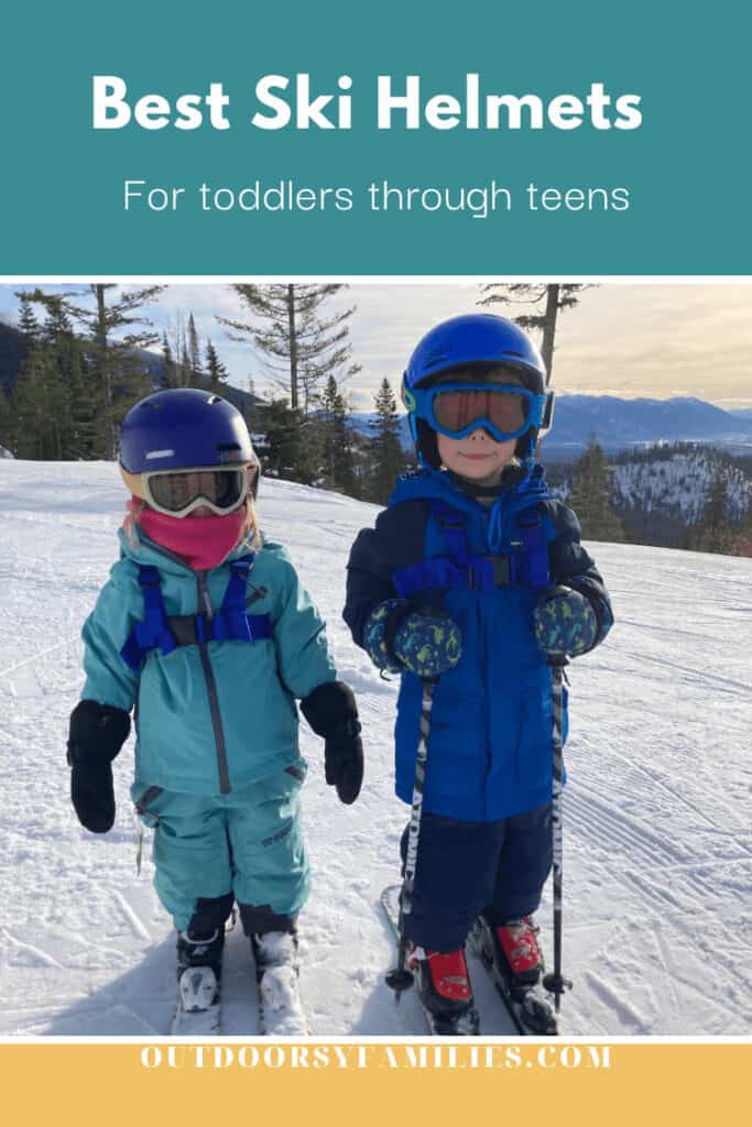 best ski helmets for toddlers thorugh teens