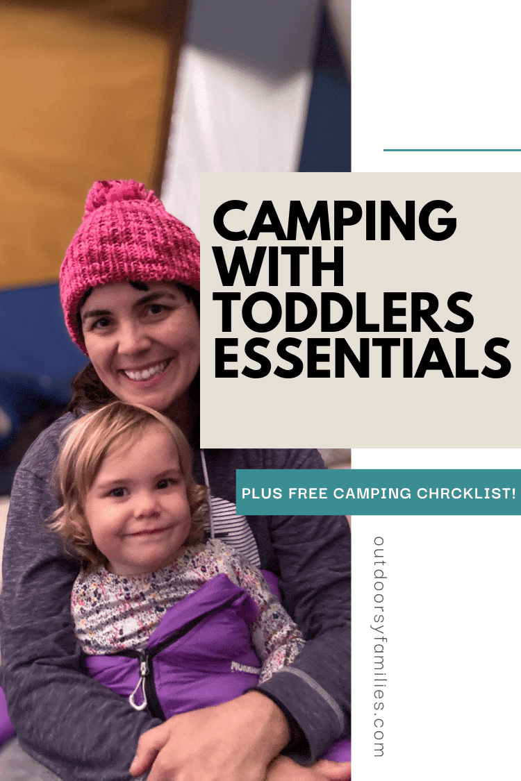 Camping with Toddlers Essentials (Plus Printable Checklist